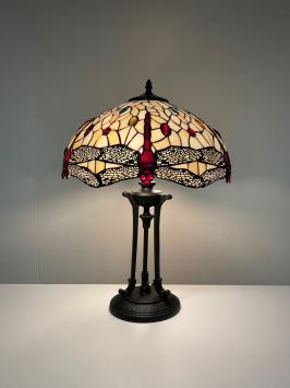 Tiffany tafellamp Dragonfly 40 P12 -1634