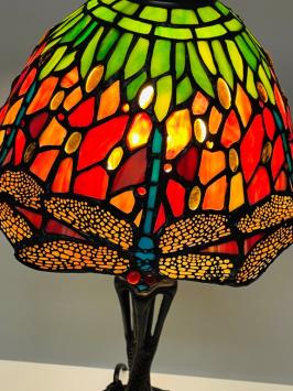 Tiffany tafellamp Dragonfly 8827 - P32