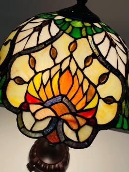 Tiffany tafellamp Flamme