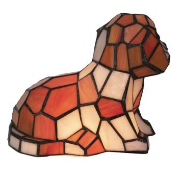 Tiffany tafellamp Hond