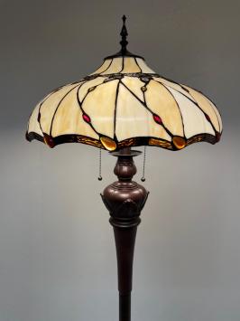 Tiffany vloerlamp Butterfly 50 De Luxe