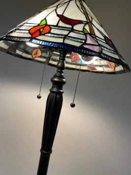 Tiffany vloerlamp Calla 405951