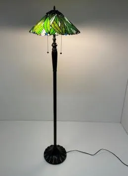 Tiffany vloerlamp Ø40cm Andorra - 5951