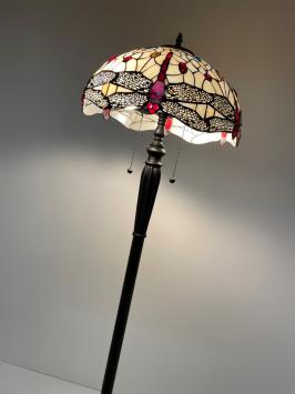 Tiffany vloerlamp Ø40cm Dragonfly - 5951