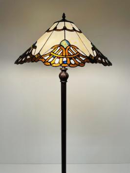 Tiffany vloerlamp Elba 50cm F2