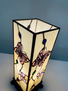 Tiffany windlicht Papillon klein