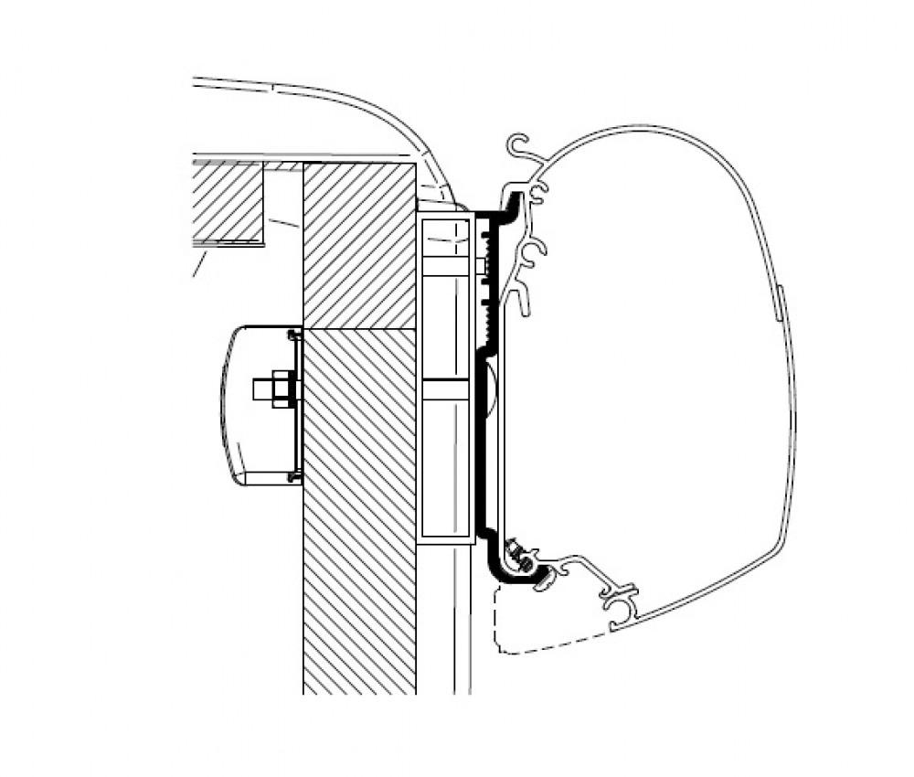 Thule Carado/Sunlight Adapter