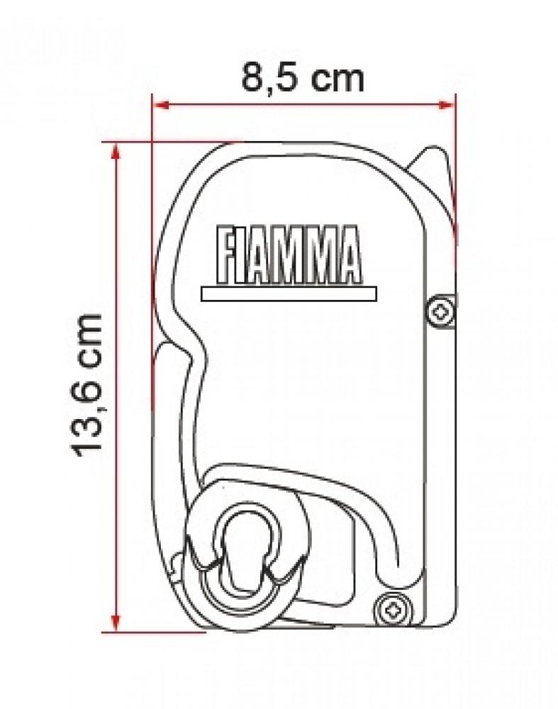 Fiamma F45S 300 VW T5/T6 M/T LWB Titanium-Royal Grey