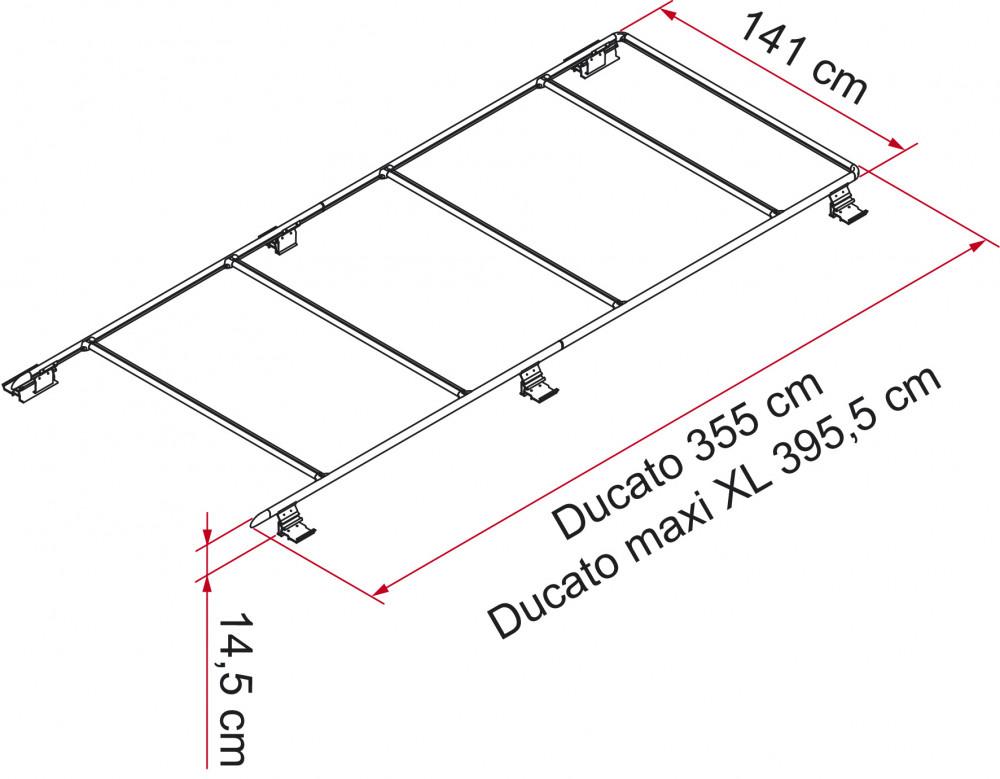 Roof Rail Ducato 05808-01-
