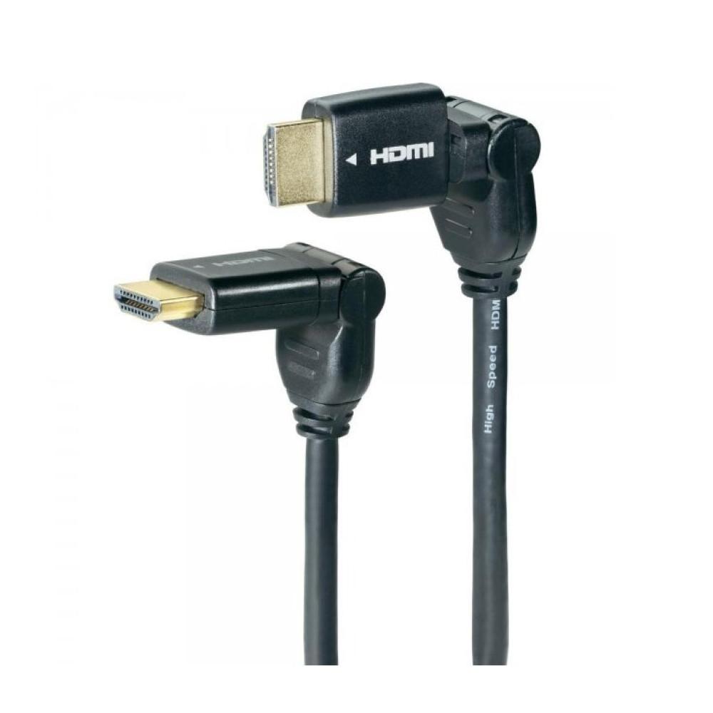 HDMI kabel haakse aansluiting 2,0 meter