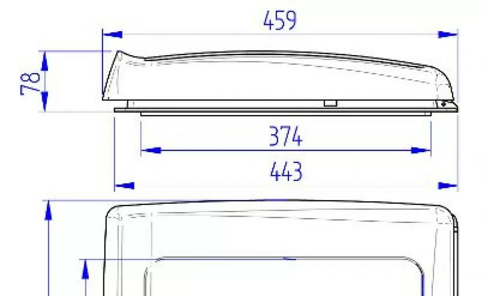 Thule Vent Translucent 40x40cm