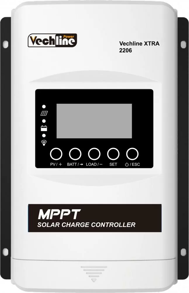 Vechline MPPT Laadregelaar Display XTRA 2206 20A