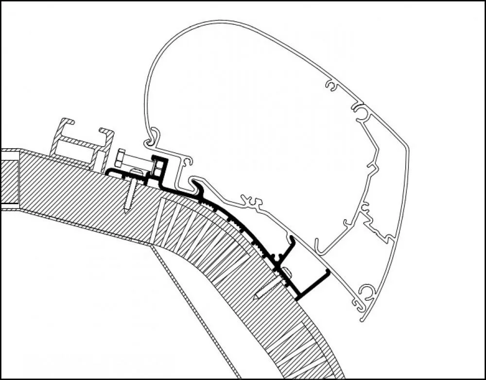 Thule Carthago C-Line Adapter >2014 550