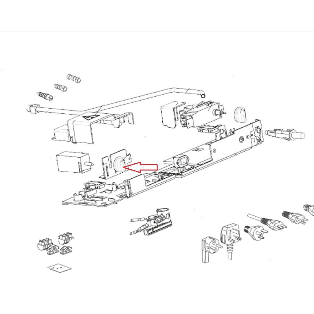 Dometic RF60 Keuzeschakelaar