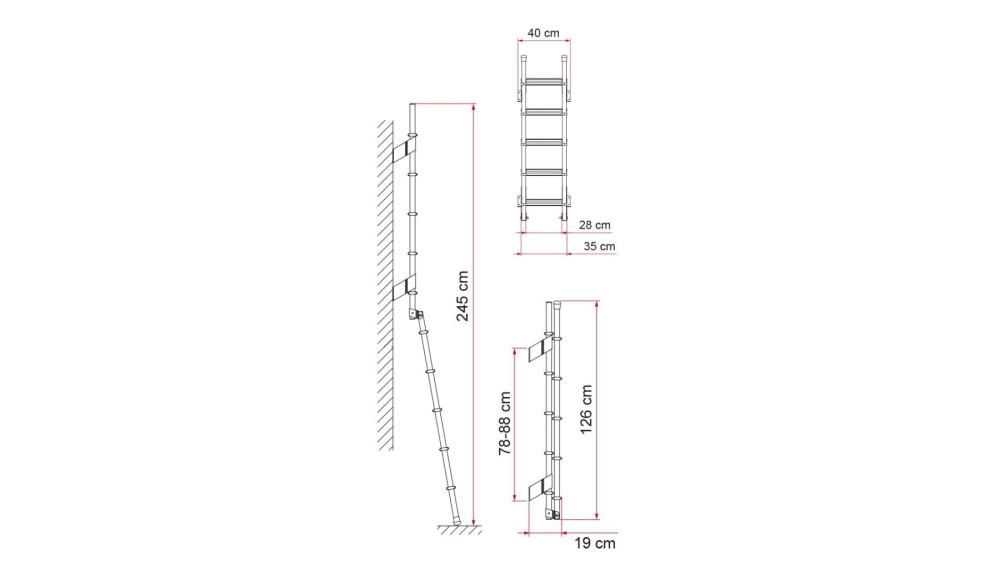 Fiamma Ladder Deluxe 5D