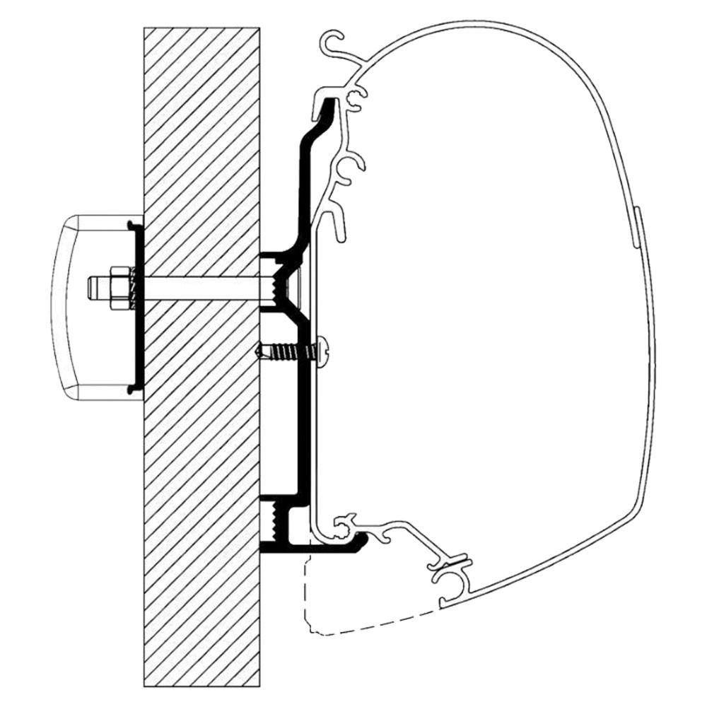 Thule Bürstner Adapter 2017