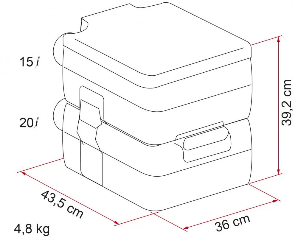 Fiamma Bi-Pot 39