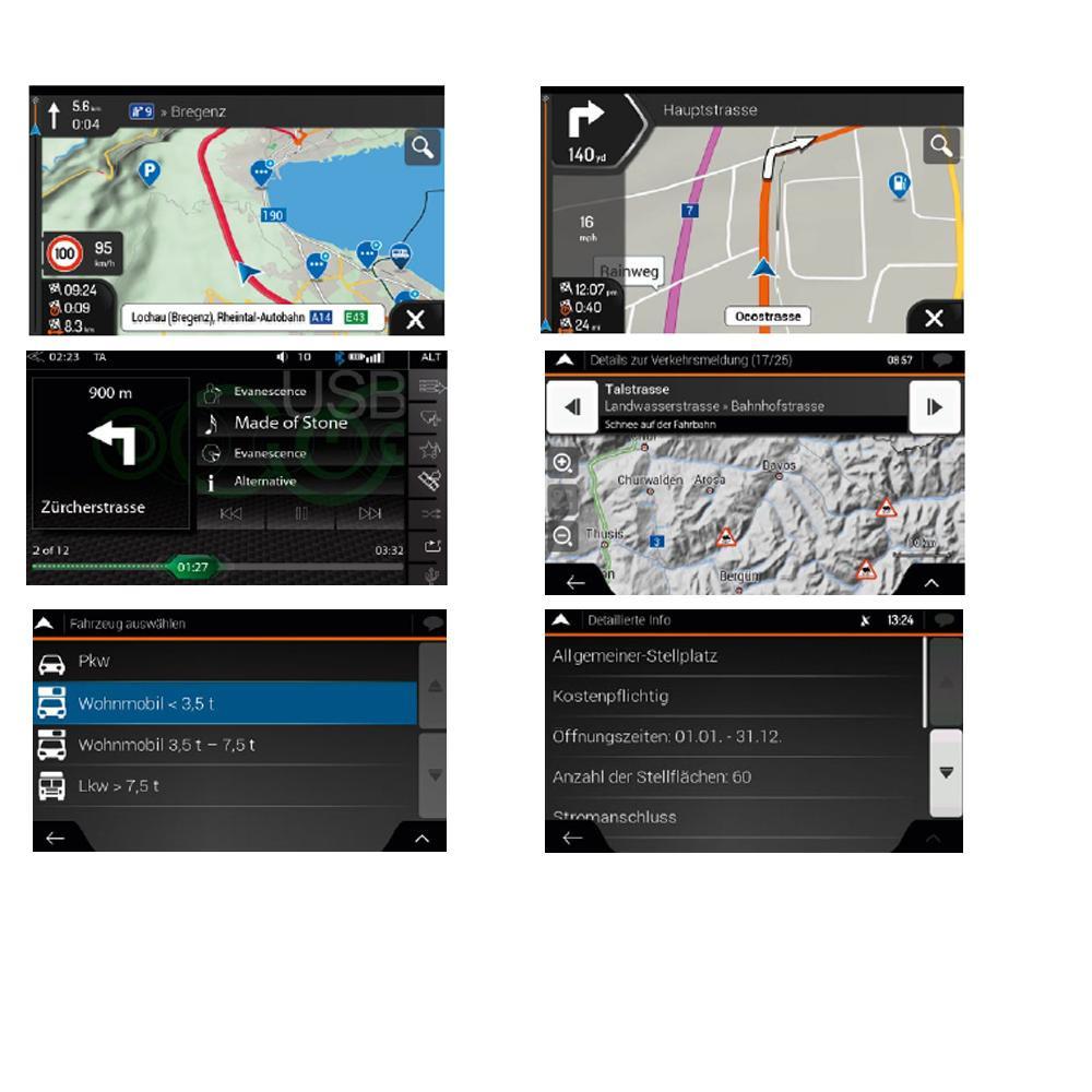 Zenec Z-N966 Navigation