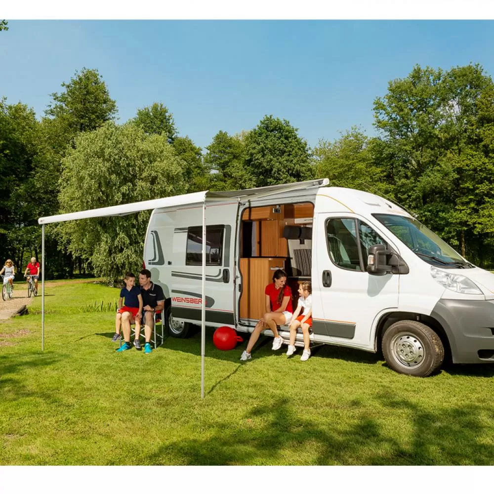 Fiamma F80S 340 Polar White-Royal Blue