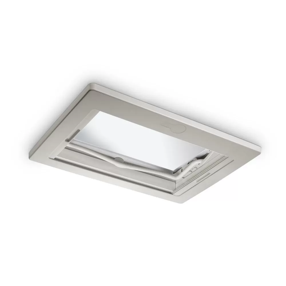 Dometic Midi Heki Style 70x50 Beugel/Ventilatie Crèmewit