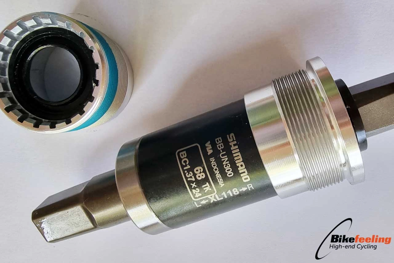Shimano BB-UN55 Binnenlager – Vierkante Conus – Voor BMX & Singlespeed – Chroomstaal – Robuust En Duurzaam