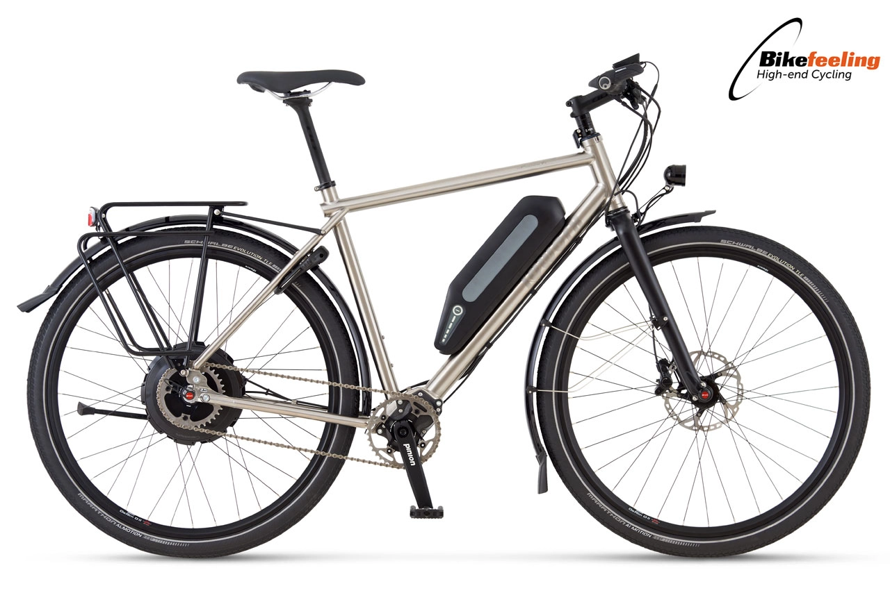 Titanium e bike sale