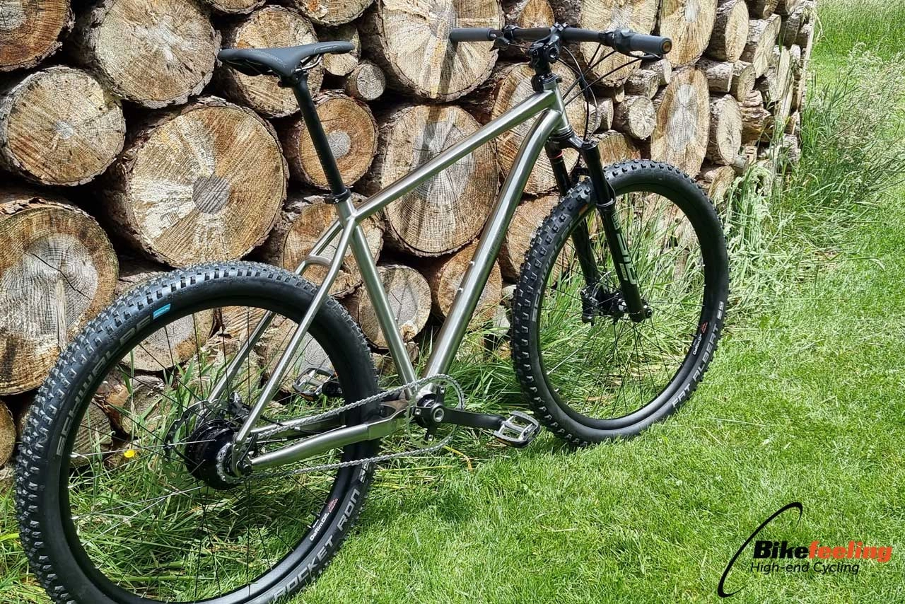 Rockn Rohler idworx Rohloff MTB nu ook verkrijgbaar in Titanium