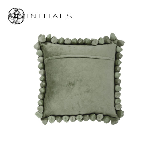 Cushion Cover Penthouse Pebble Olive Green