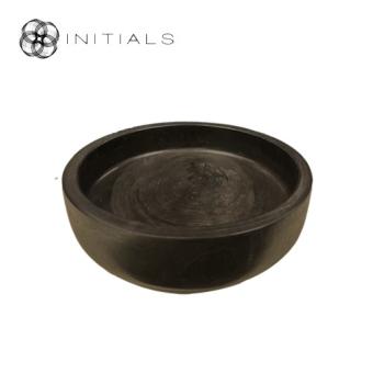 Bowl Suar Wood Straight Black
