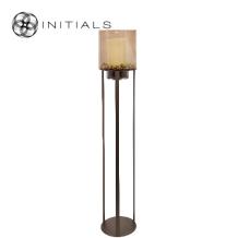Hurricane Stand Open Frame XL Metallic Brown & Topaz Glass