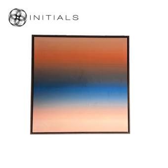 Walldecoration Dawn with Wooden Frame