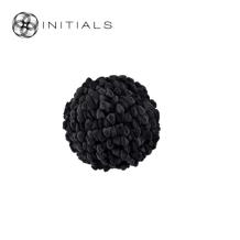 Cushion Ball Penthouse Pebble Jet Black