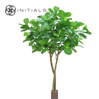 Tree Fiddle Leaf Giant Silk Green