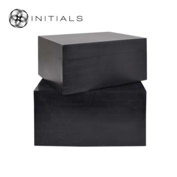 Decoration Box Strip Resin Dark Graphite