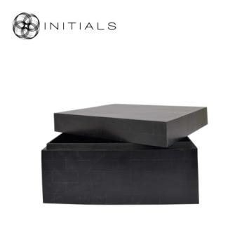 Decoration Box Strip Resin Dark Graphite