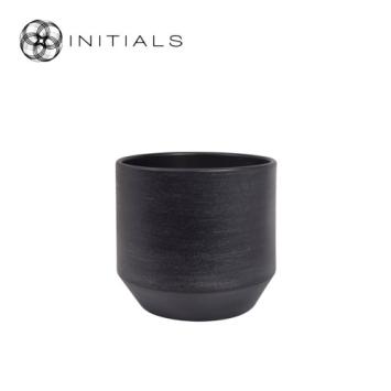 Pot Scalas Ceramic Black