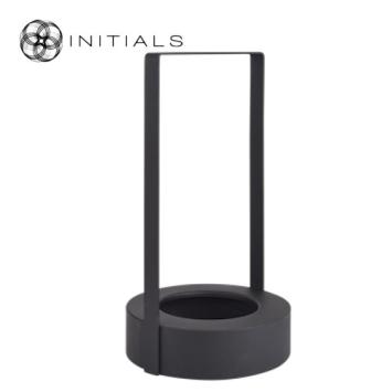 Stand Solid Handle Metal Black