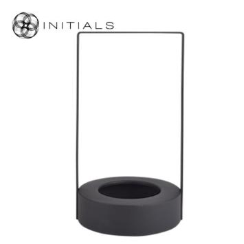 Stand Solid Handle Metal Black