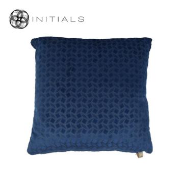 Cushion Geo Classic Blue