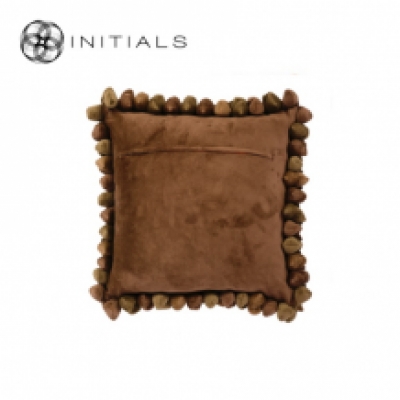 Cushion Cover Penthouse Pebble Rustic Bronze