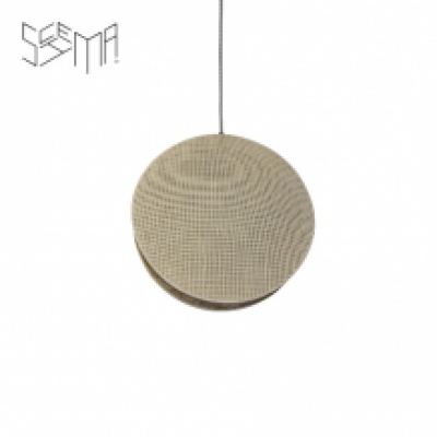 Hanging Lamp Hush-Hush Iron Wire Cream/Gold