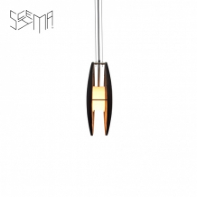 Hanging Lamp Gamboa Hush-Hush Iron Wire Black/Light Grey