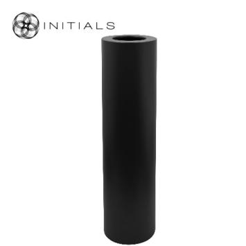 Floor Lamp Base Solid Metal Black