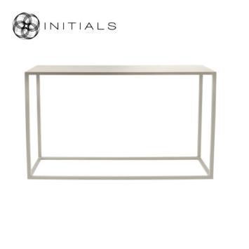 Side Table Broadway Raw Iron Ivory