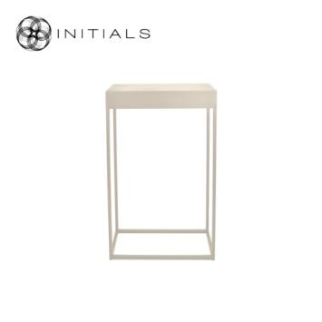 Side Table Skyline Raw Iron Ivory
