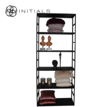 Cabinet 6 Metal Black