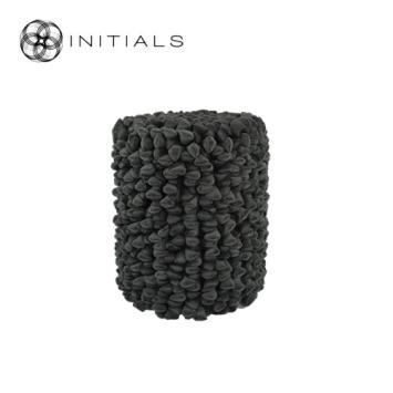 Poof Cylinder Penthouse Pebble Dark Graphite