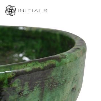 Bowl Tamegroute Curved Green