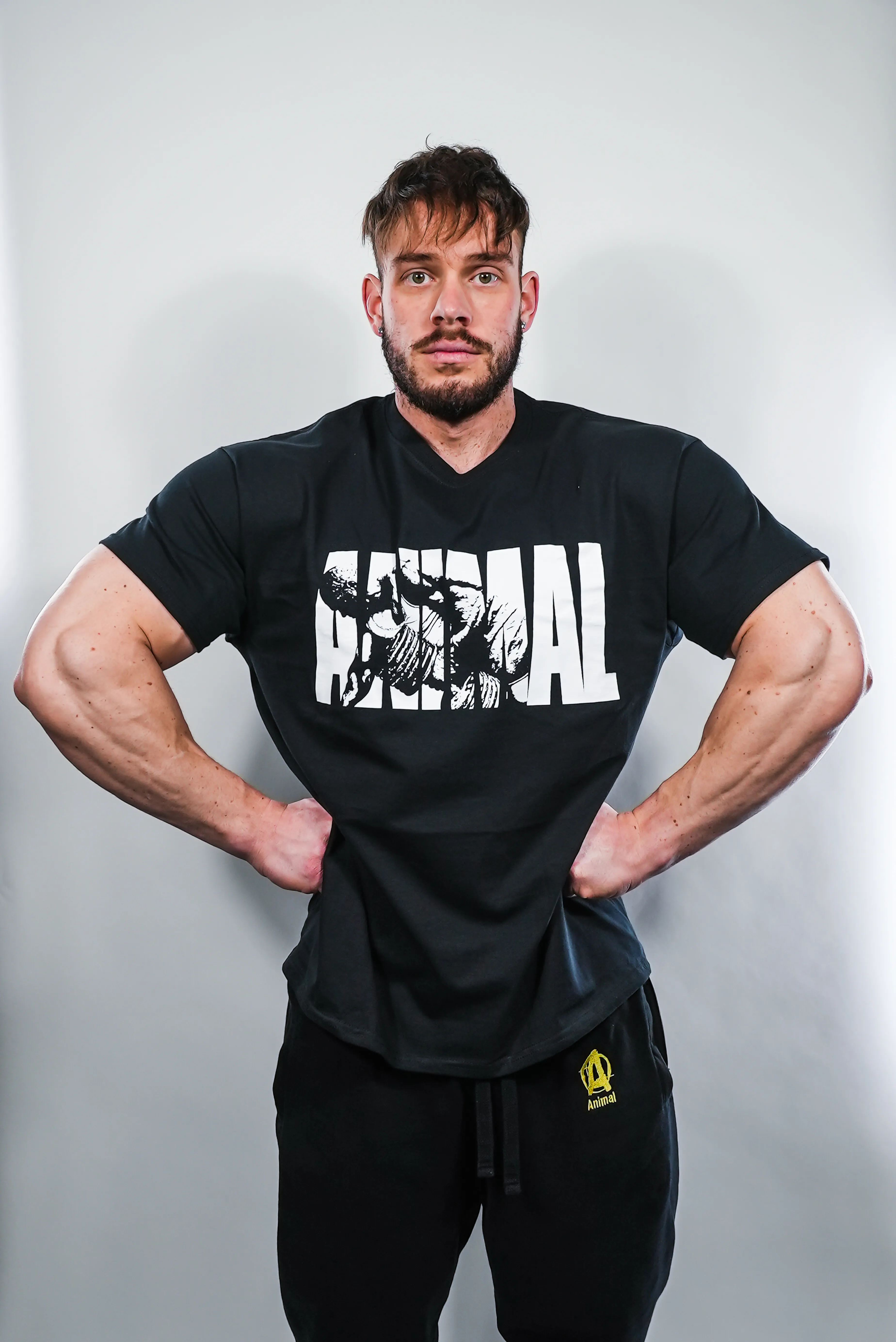 Animal Fury Iconic T-Shirt - Black | Universal Nutrition Europe