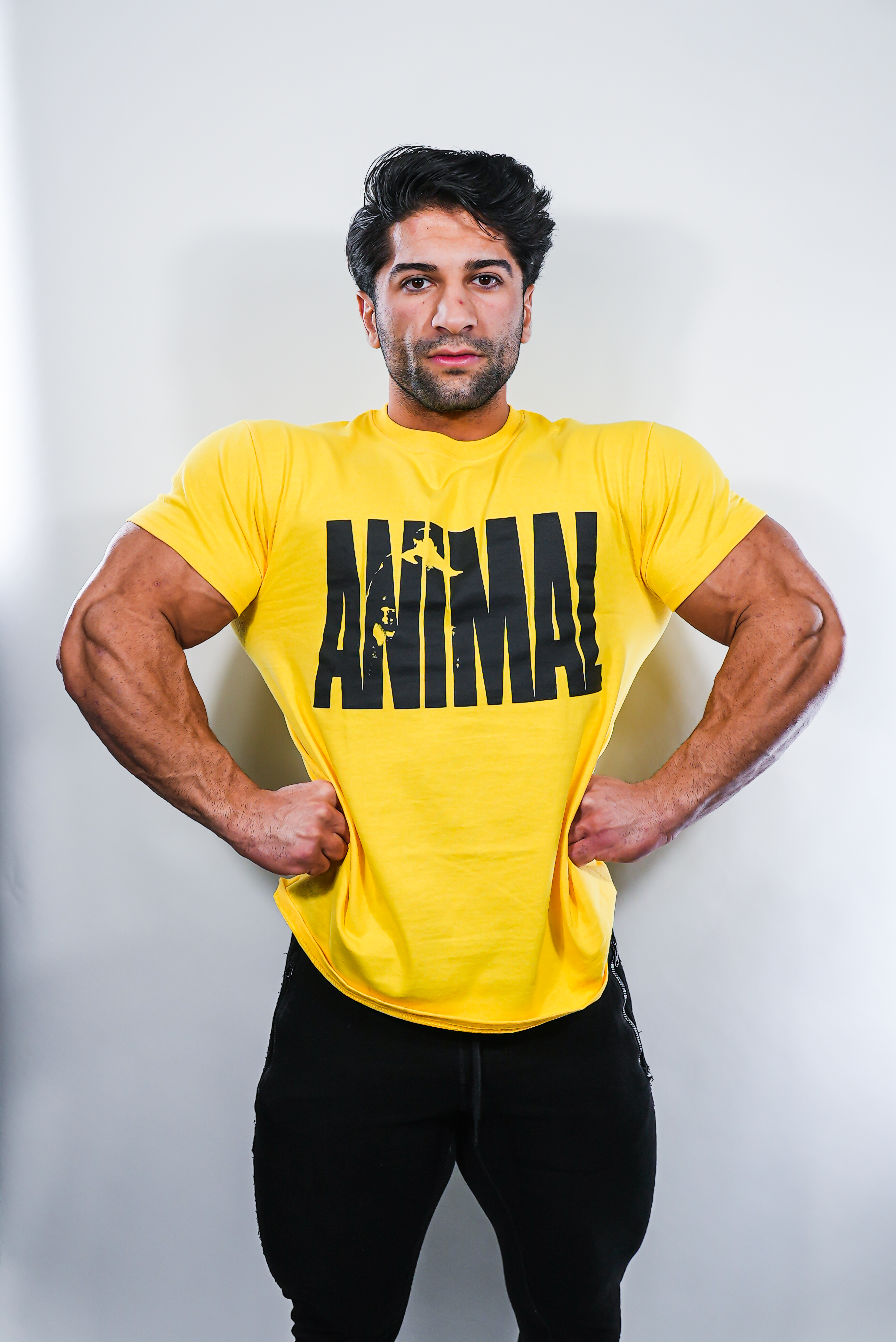 Animal Iconic T-Shirt Yellow